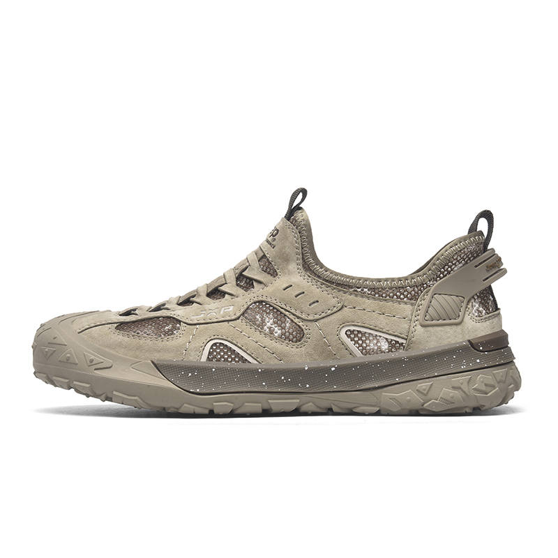 Jeep Fabric Low top Outdoor Hiking Shoes Men's Khaki