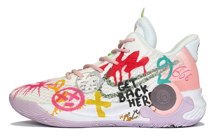 Nike Nike Trey 5 Three step Layup Cushioning Lightweight Mid top Vintage Basketball Shoes Unisex White