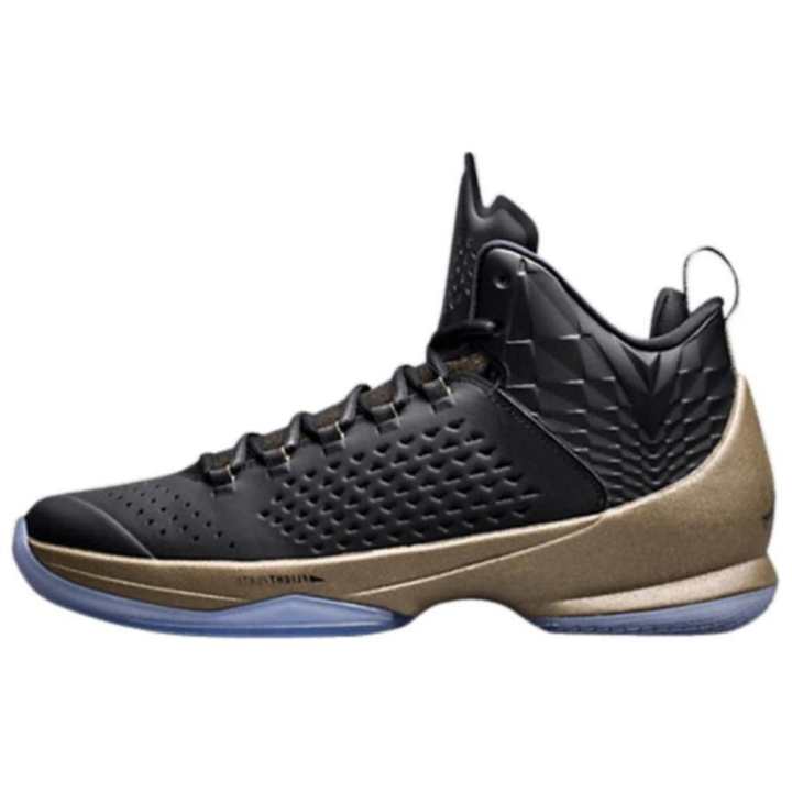 Jordan Jordan Melo M11 Cushioning, Wear Resistant Mid top Basketball Shoes Men's Black Copper