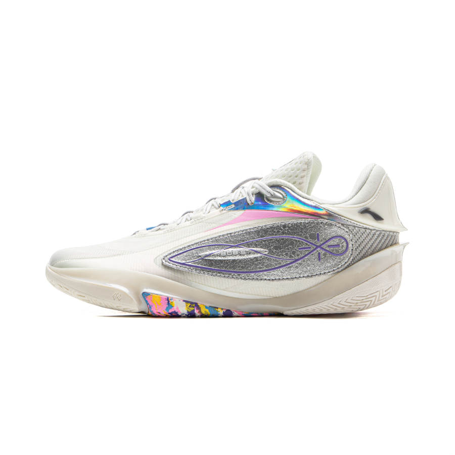 Li-Ning Li Ning Wade 808 5 ULTRA Basketball Shoes Men's Low Top Champagne White