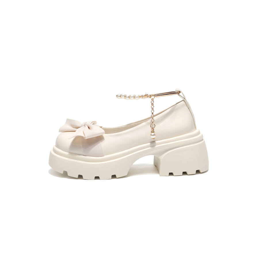 YANGNIANHUA Chunky Heel Mary Jane Shoes Women's