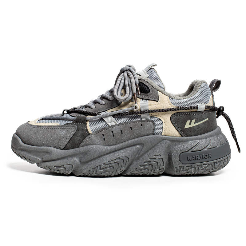 WARRIOR WARRIOR High Street Cool Gray Chunky Sneaker Men Swag