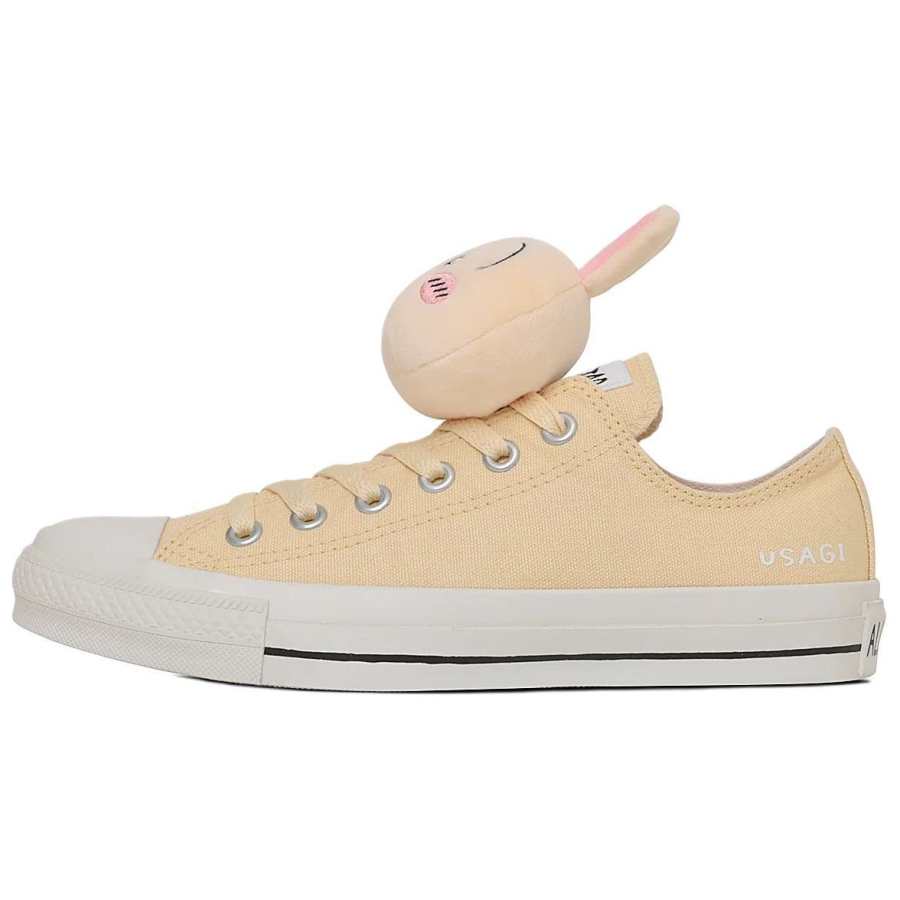 Converse Chiikawa x Converse All Star Abrasion Resistant Low top Canvas Shoes Unisex Yellow