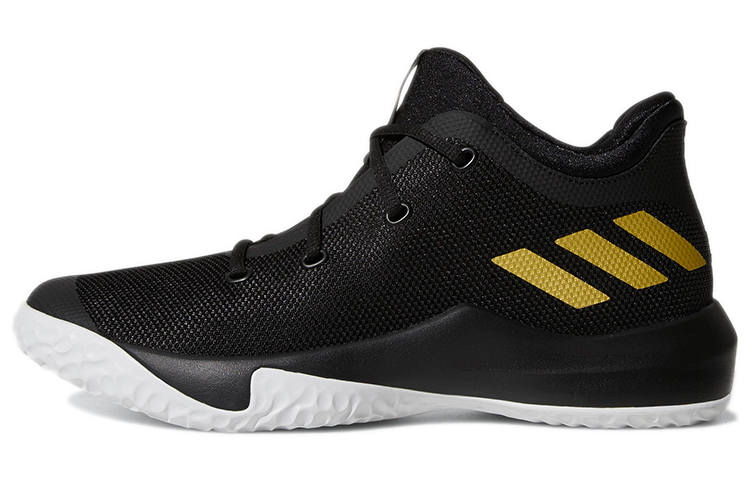 Adidas Adidas D Rose Menace 3 Abrasion Resistant Low top Performance Basketball Shoes Men's Black Gold