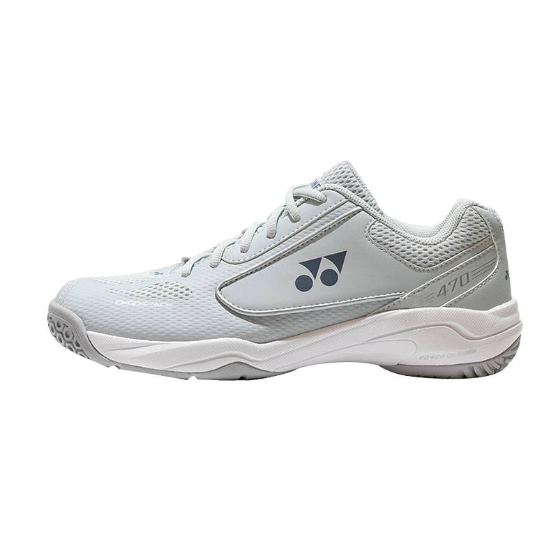 YONEX Power Cushion Cushioning Slip Resistant Breathable Low top Badminton Shoes Unisex Blue Gray