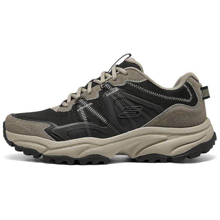 Skechers VIGOR At Abrasion Resistant Rebound Low top Hiking Shoes Men's Black