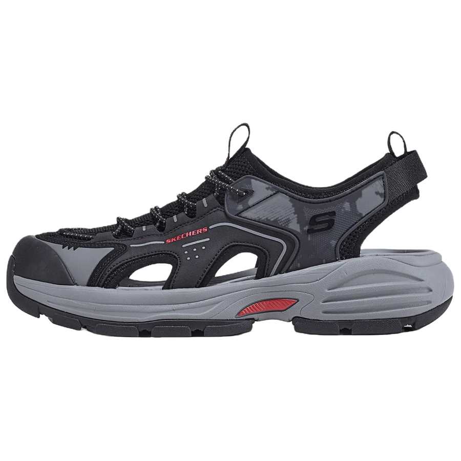 Skechers MENS USA Comfortable Breathable Grip Rebound River Trekking Shoes Men's Black