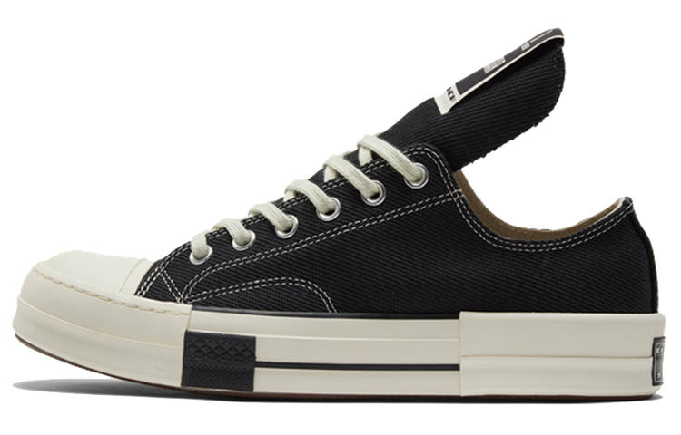 Converse Chuck 70 Rick Owens x Chuck 70 Drkshdw Drkstar Converse Low 'Black'