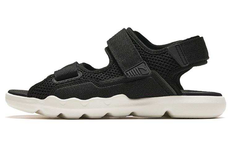 Anta Beach Sandals Women's Black White