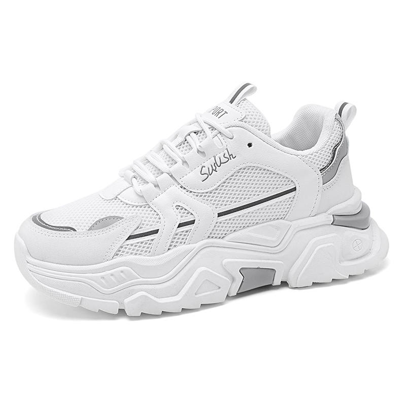 TONYBEAR Abrasion Resistant Slip Resistant Abrasion Resistant Slip Resistant Low top Chunky Sneakers Men's