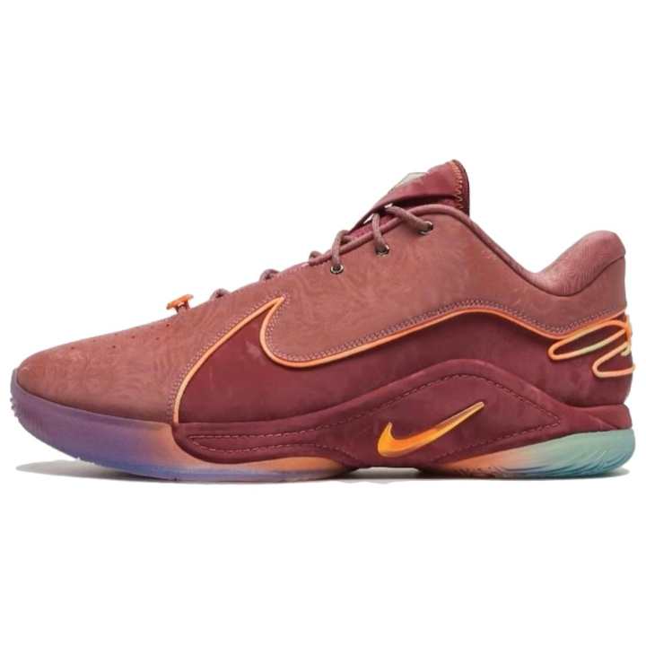 Nike Nike LeBron 22 Soft And Comfortable Slip Resistant Abrasion Resistant Low top Basketball Shoes Unisex Red