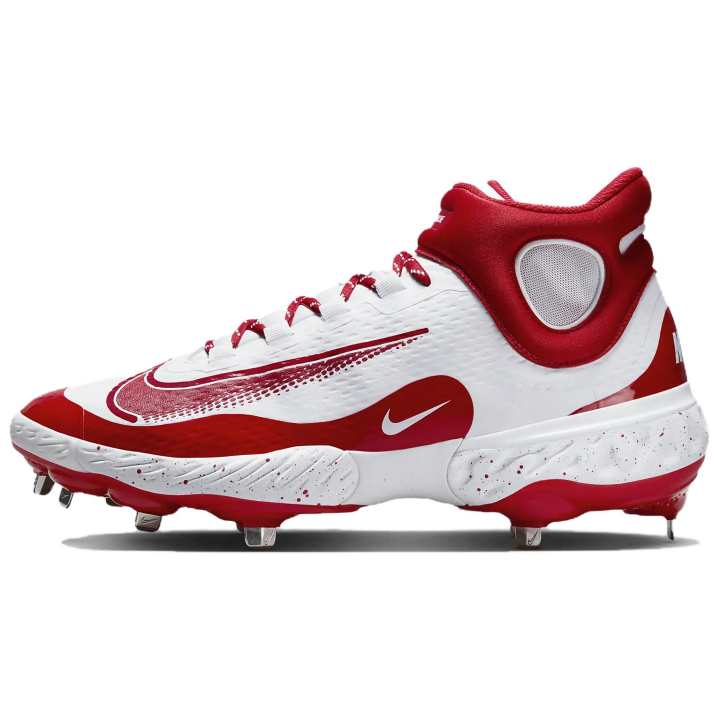 Nike Nike Alpha Huarache Elite 4 Mid White University Red