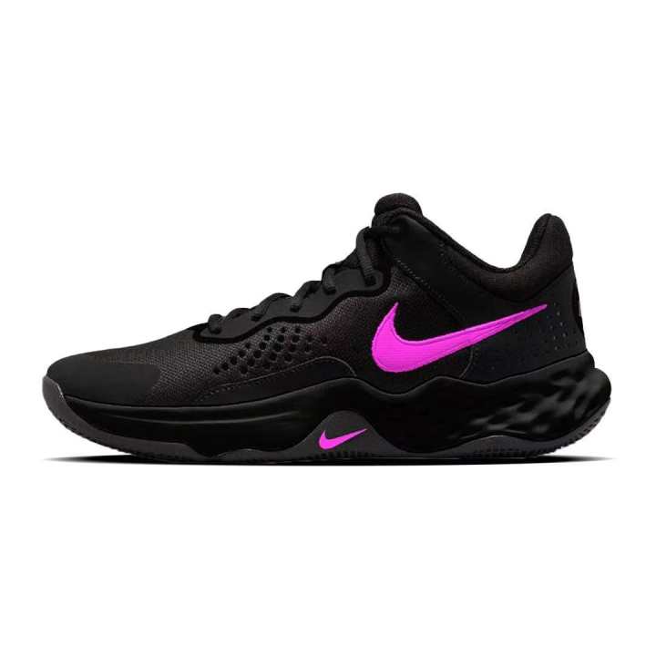 Nike Nike Fly By Mid 3 Abrasion Resistant Mid top Basketball Shoes Men's Black Pink