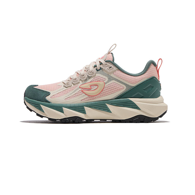HOT POTATO Cushioning Slip Resistant Abrasion Resistant Low top Hiking Shoes Women's Green Wilderness Trail
