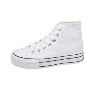 FCS Slip Resistant, Abrasion Resistant, Breathable High top Canvas Shoes Women's