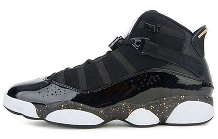 Jordan Jordan 6 Rings Black Metallic Gold White