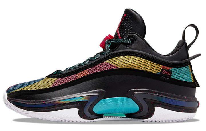 Jordan Air Jordan 36 Low 'Black Multi Color'
