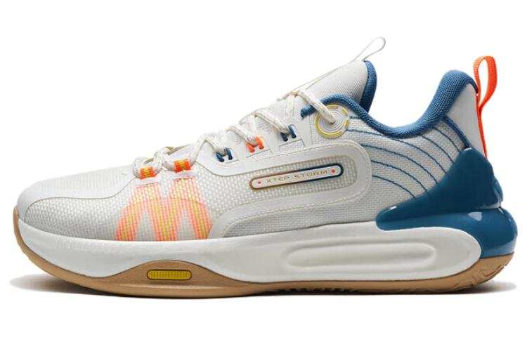 XTEP Fengchi 1 V2 Cushioning Low top Basketball Shoes Men's Pale Teal