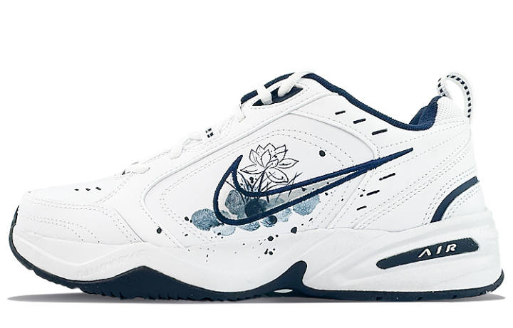 Nike Nike Air Monarch 4 PU Leather Cushioning Slip Resistant Abrasion Resistant Height Increasing