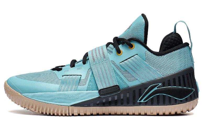 Li-Ning Li Ning Fury Comfortable Breathable And Lightweight Low top Basketball Shoes Men's Blue