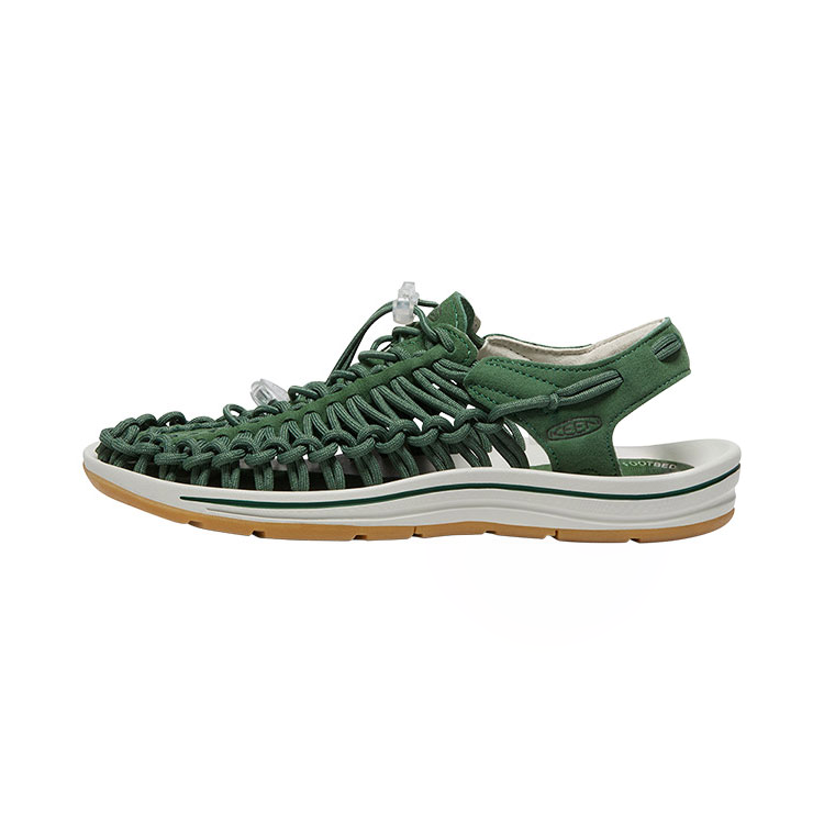 Keen Uneek Support Grip River Trekking Shoes Women's Green, White
