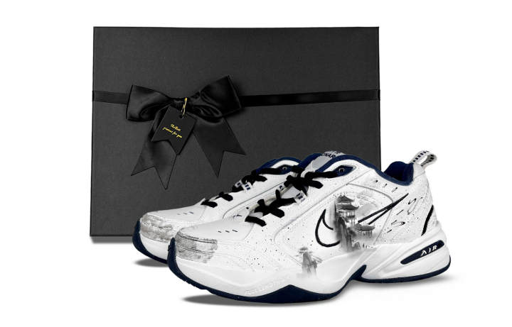 Nike Nike Air Monarch 4 Slip Resistant, Abrasion Resistant, Height Increasing