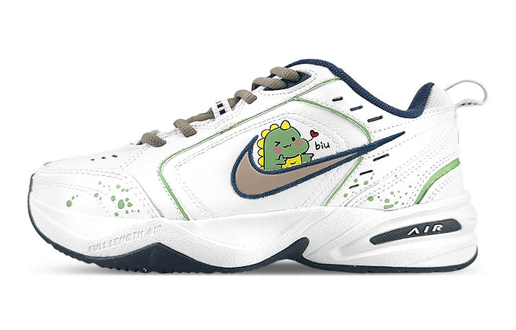 Nike Nike Air Monarch 4 Synthetic Leather, Leather Cushioning Slip Resistant Abrasion Resistant Height Increasing