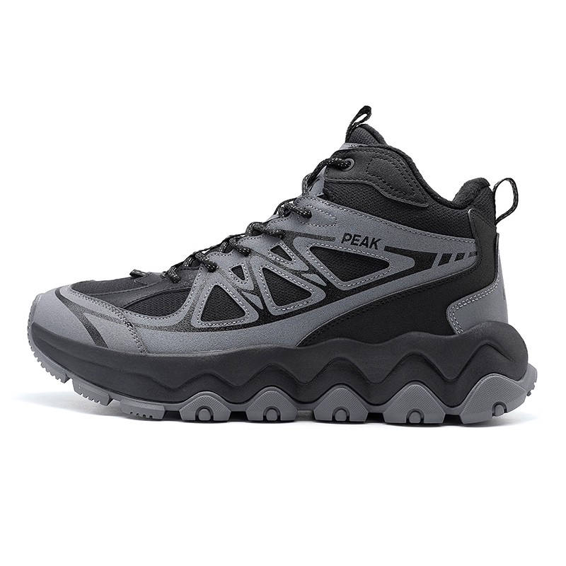 PEAK State Pole Mountaineering & Hiking Shoes Men's High Top Black