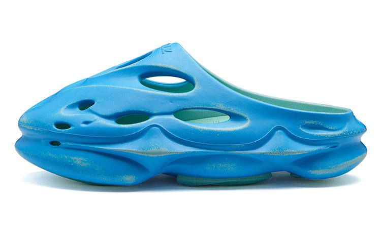 EQLZ EQUALIZER EQLZ EQUALIZER 1100 Quiet Abrasion Resistant Slide Slippers Unisex Blue Glass
