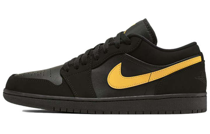 Jordan Jordan 1 Low Black University Gold