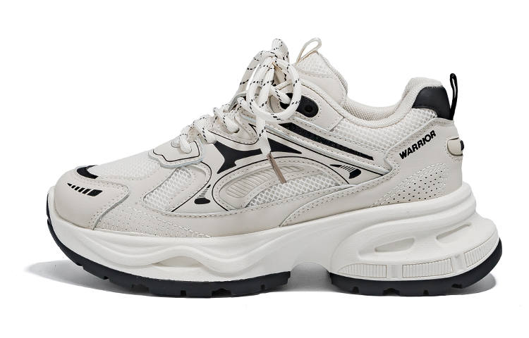 WARRIOR WARRIOR Low top Chunky Sneakers Unisex Beige Black