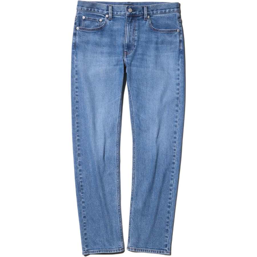 UNIQLO Jeans Men's Lake Blue Moderate Straight Fit Pants