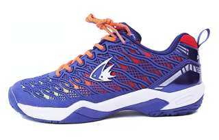 DOUBLE FISH DOUBLEFISH Slip Resistant Abrasion Resistant Slip Resistant Abrasion Resistant Low top Badminton Shoes Unisex Blue