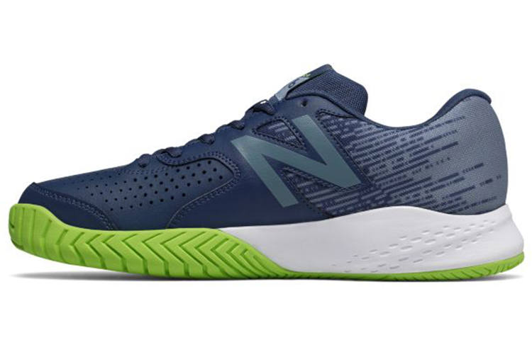 New Balance New Balance NB 696 Tennis Shoes Men's Low Top Blue/White/Green