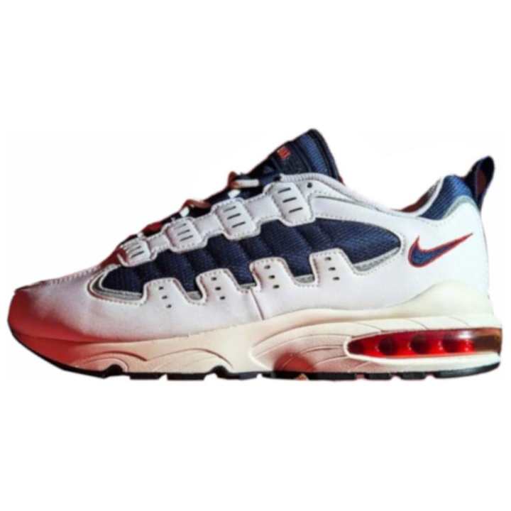 Nike Nike Slip Resistant Abrasion Resistant Low top Basketball Shoes Unisex White Blue