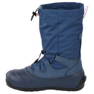 MONTBELL Waterproof Cushioning Waterproof Cushioning Knee High Snow Boots Unisex Blue