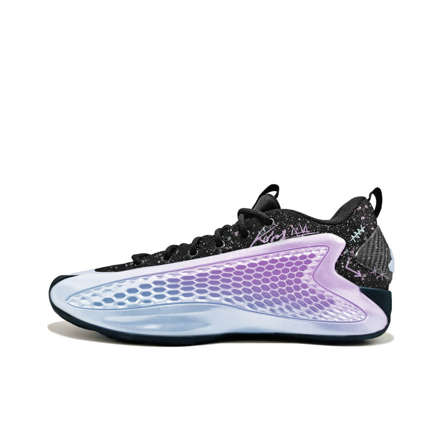 Adidas Adidas Anthony Edwards 1 Aurora Cushioning, Wear Resistant Low top Basketball Shoes Unisex