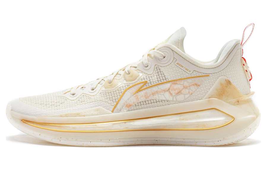 Li-Ning Li Ning Liren 3 V2 Basketball Shoes Unisex Low Top Yellow/White