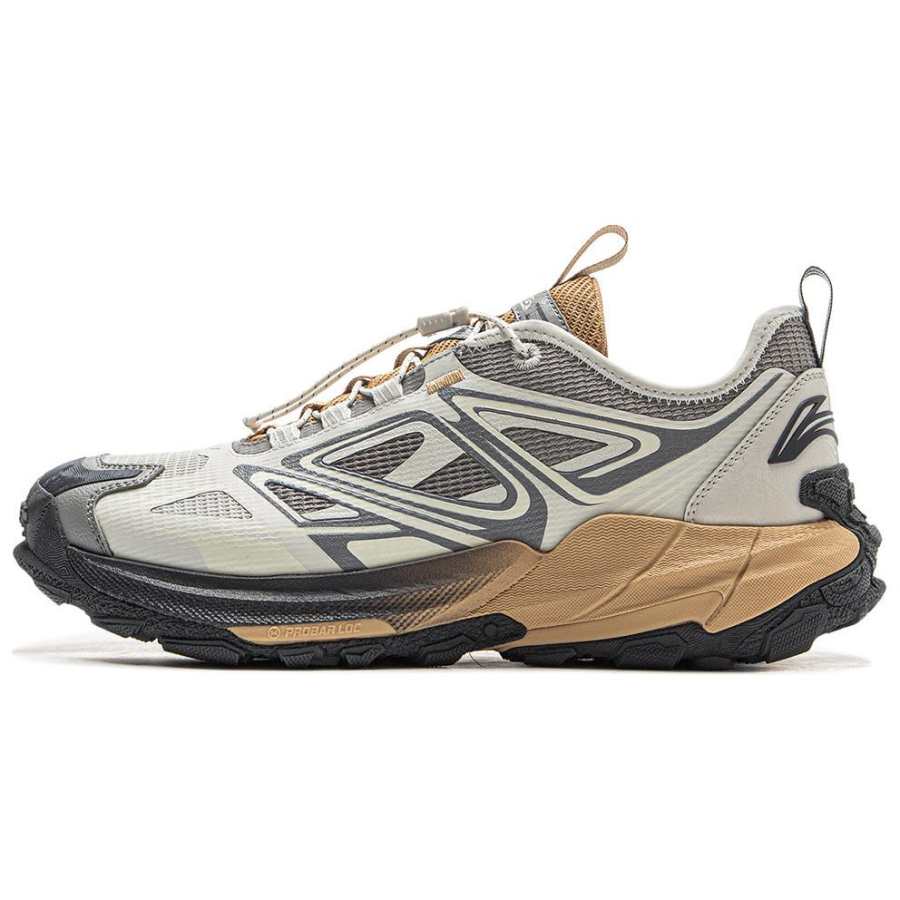 Li-Ning Li Ning Outdoor CF Tracing, Yijie 2.0 V2 Cushioning Slip Resistant Abrasion Resistant Low top Hiking Shoes Unisex