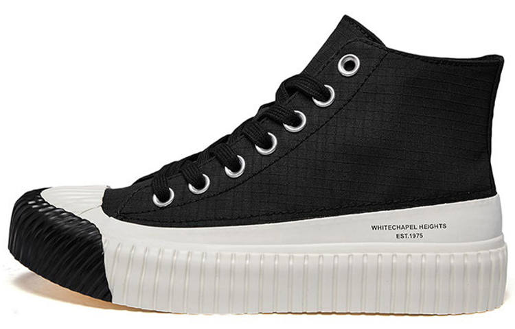 Kappa A.Four x Kappa Abrasion Resistant Slip Resistant Abrasion Resistant Slip Resistant High top Canvas Shoes Unisex