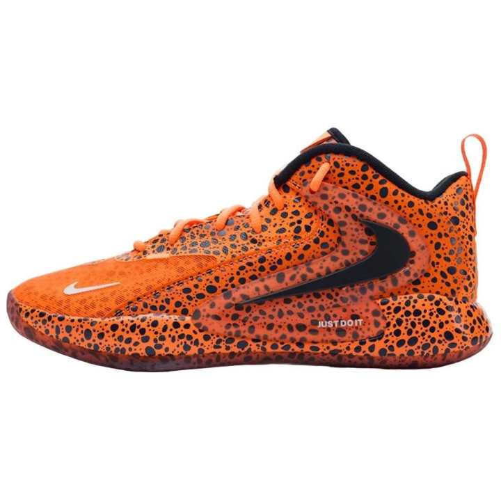 Nike Nike React HyperSet Slip Resistant Abrasion Resistant Mid top Volleyball Shoes Men's Orange
