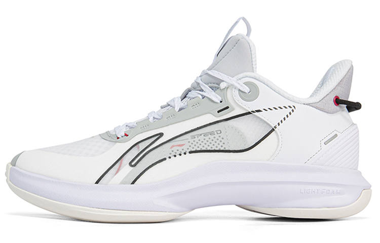 Li-Ning Li Ning Mid top Basketball Shoes Men's White