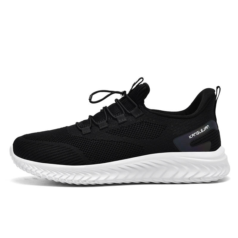 KANGLEJIAN Cushioning Moisture Wicking Rebound Lightweight Breathable Low top Casual Shoes Men's