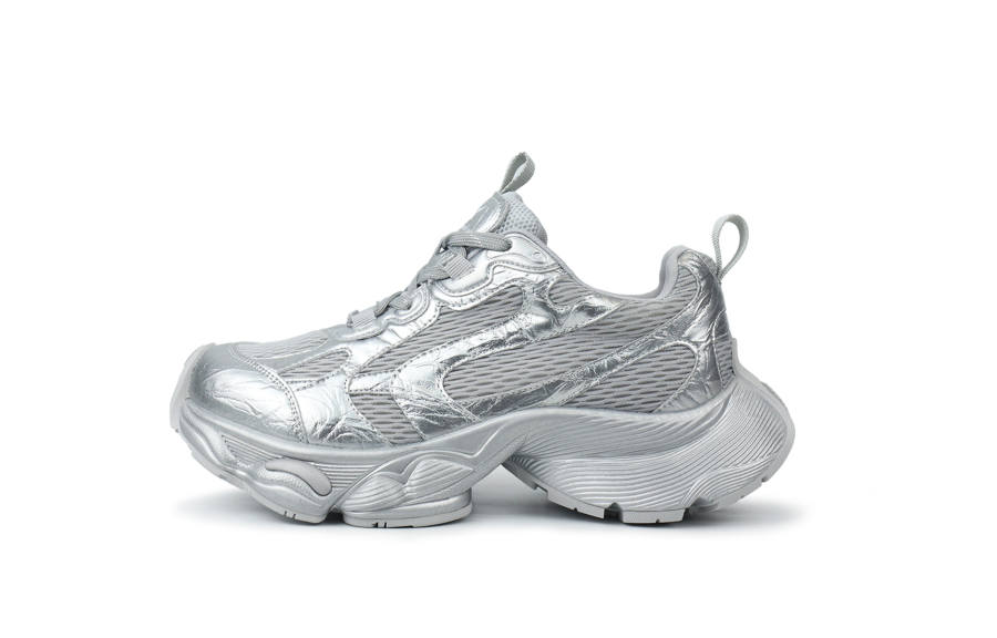 FERNANDA FRANKLIN Slip Resistant Abrasion Resistant Low top Chunky Sneakers Women's