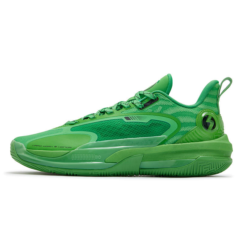 361° Slip Resistant Abrasion Resistant Low top Basketball Shoes Men's Green