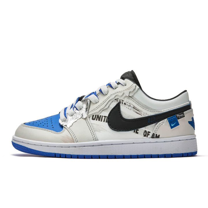 Jordan Jordan Air Jordan 1 Slip Resistant, Waterproof, And Breathable Non Slip And Waterproof Breathable Low top