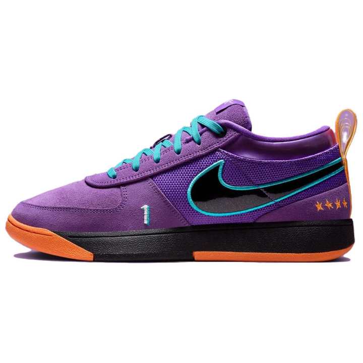 Nike Nike Book 1 Low top Basketball Shoes Men's Purple Black Orange
