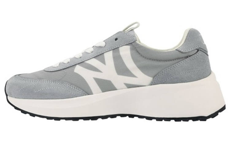 MLB Chunky Jogger New York Yankees Casual Slip Resistant Abrasion Resistant Low top Chunky Sneakers Unisex Gray