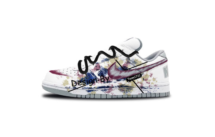Nike Nike Big Rusty 3.0 Low top Skateboard Shoes Men's White Blue
