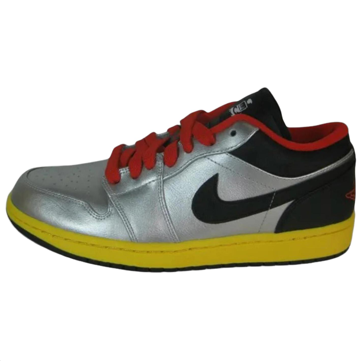 Jordan Jordan 1 Low Silver Black Yellow